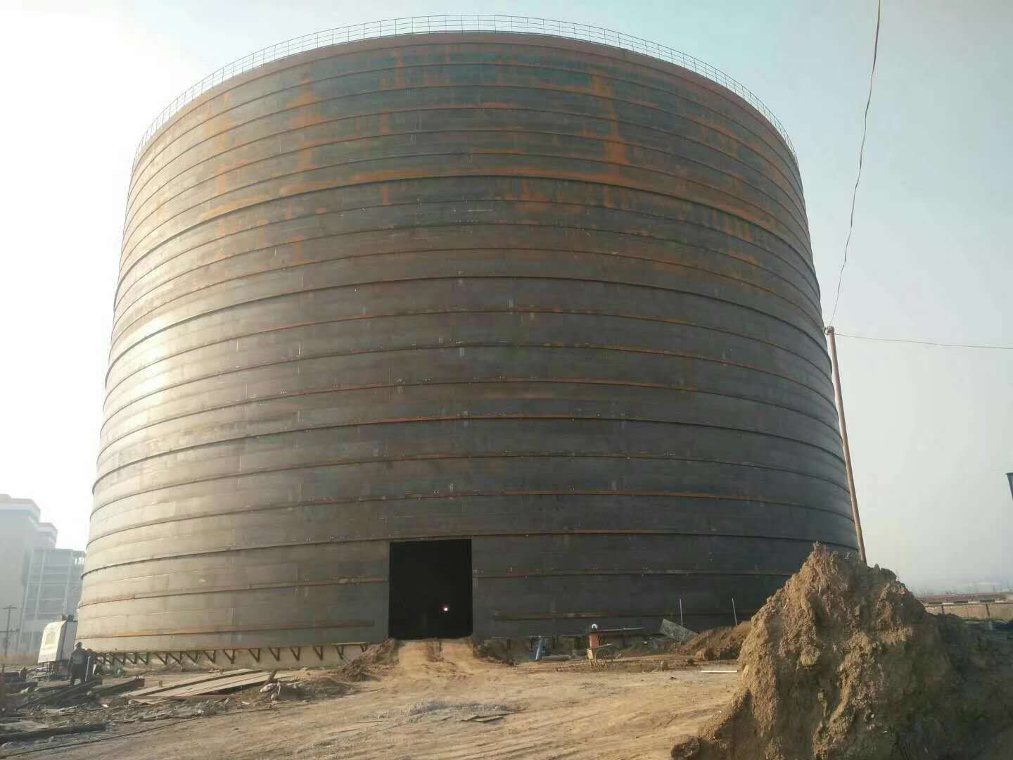 盐池承建大型钢板库的好处及原理